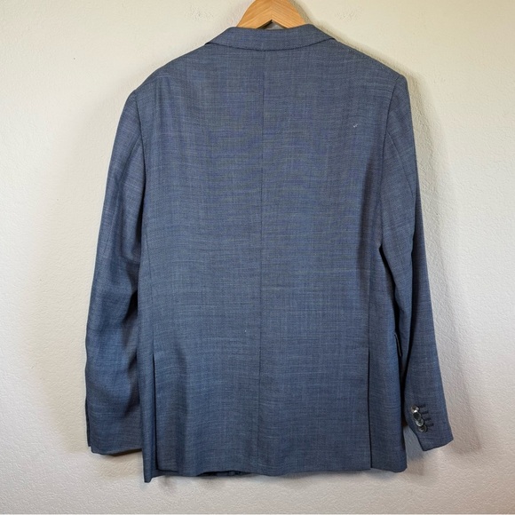 Ermenegildo Zegna Milano Easy Wool Linen & Silk Blazer Suit Jacket Size 52 R - Picture 7 of 13